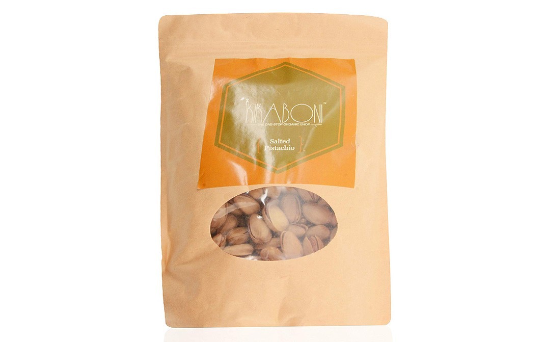 Kikaboni Salted Pistachio    Pack  500 grams